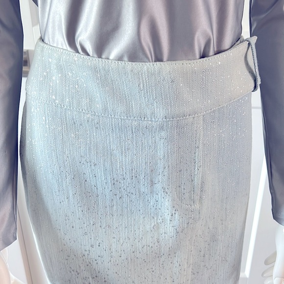 Akris Punto Metallic Sprinkle Skirt - Picture 9 of 12